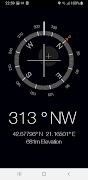 Compass - smart ios compass स्क्रीनशॉट 2