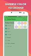 Color Notes اسکرین شاٹ 3