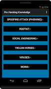 Pro Hacking Knowledge اسکرین شاٹ 3