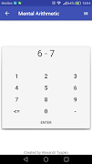 Mental Arithmetic Pro スクリーンショット 3