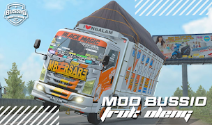Mod Bussid Truk Oleng پوسٹر