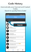 EasyQR Code - QR Code Scanner, Create, Sharing imagem de tela 2