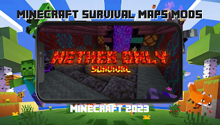 Survival maps mods Minecraft تصوير الشاشة 2