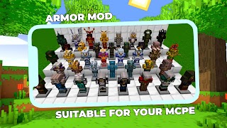 Armor Mod for Minecraft PE ภาพหน้าจอ 4