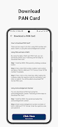 Guide for PAN Card Download imagem de tela 2