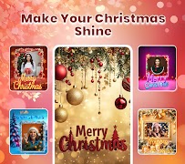 برنامه‌نما Christmas Photo Frames عکس از صفحه