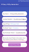 App Privacy Policy Generator poster