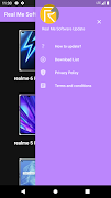 برنامه‌نما Real Me Software Update عکس از صفحه