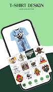 T-shirt design maker app اسکرین شاٹ 6