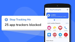 Stop Tracking My Device-poster