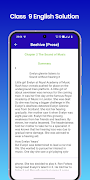 Class 9 English Solution screenshot 5