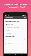 Text Templates - Templates and screenshot 4