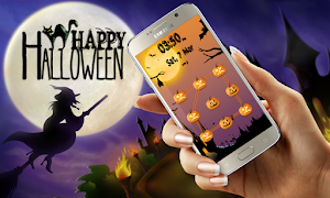 Halloween Pattern Lock Screen capture d'écran 2