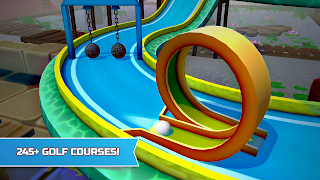 Mini Golf 3D Multiplayer Spel screenshot 1