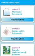 Class 10 Science Solution स्क्रीनशॉट 3