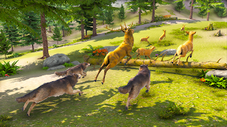 The Alpha: Wolf RPG Simulator captura de pantalla 1
