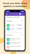 MJ School Mobile App poster