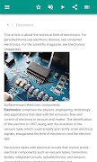 Electronics screenshot 1