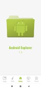 Android Explorer الملصق