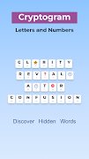Cryptogram Code Letter Puzzle imagem de tela 4