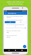 QuickTapSurvey Offline Survey постер