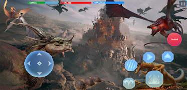 Juego Fantasy Dragon Flight p2 captura de pantalla 1