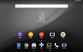 B/W theme for XPERIA captura de pantalla 4