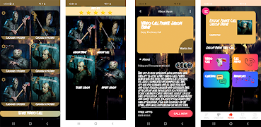 Jason call prank – scary fake  ポスター