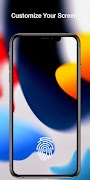 برنامه‌نما iphonefingerprint lockwalpaper عکس از صفحه