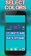 7 Schermata Battery Saving Digital Clocks