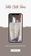 Table Cloth Design Ideas screenshot 7
