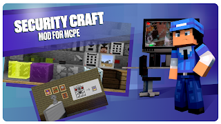 Security Craft Mod for MCPE постер