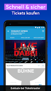 برنامه‌نما Ticketmaster عکس از صفحه
