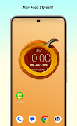 Clock Wallpaper: Touch Circle تصوير الشاشة 2