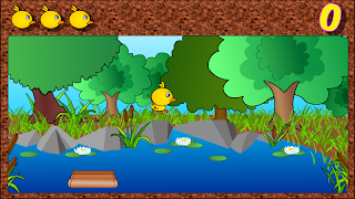 2 Schermata Chicken Crossing River