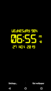 LED Digital Clock Live WP تصوير الشاشة 3