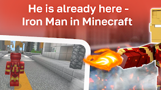 برنامه‌نما Iron Mod mcpe عکس از صفحه