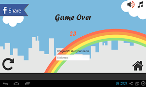 Stickman Run скриншот 4