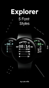 Explorer - Digital Watch Face スクリーンショット 2