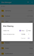 File, Directory Size Manager 스크린샷 2