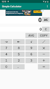 Simple Calculator ポスター