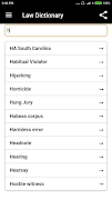 Law Dictionary screenshot 1