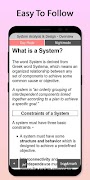 Easy System Analysis and Design Tutorial تصوير الشاشة 2