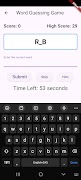 Word Guessing 截图 1