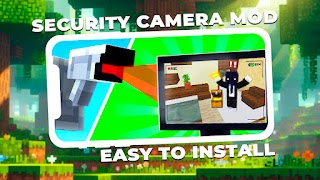 Security Camera Mod Minecraft Poster