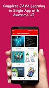 Java Tutorials App captura de pantalla 1