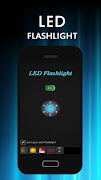 برنامه‌نما LED چراغ قوه عکس از صفحه