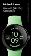 Material You Watch Face Poster