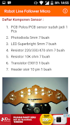 Robot Line Follower Micro syot layar 2