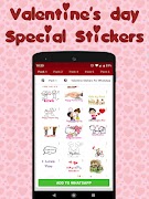برنامه‌نما Valentine Sticker Maker for WA عکس از صفحه